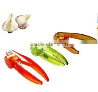 Plastic garlic press peeler-Kitchenware gadget cooking tools household