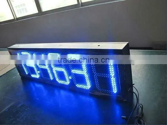 7 segment digital electronic large led timer clock / LED digital timer clocks