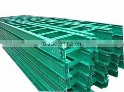 with or without cover FRP ladder type cable tray / ladder type cable bridge
