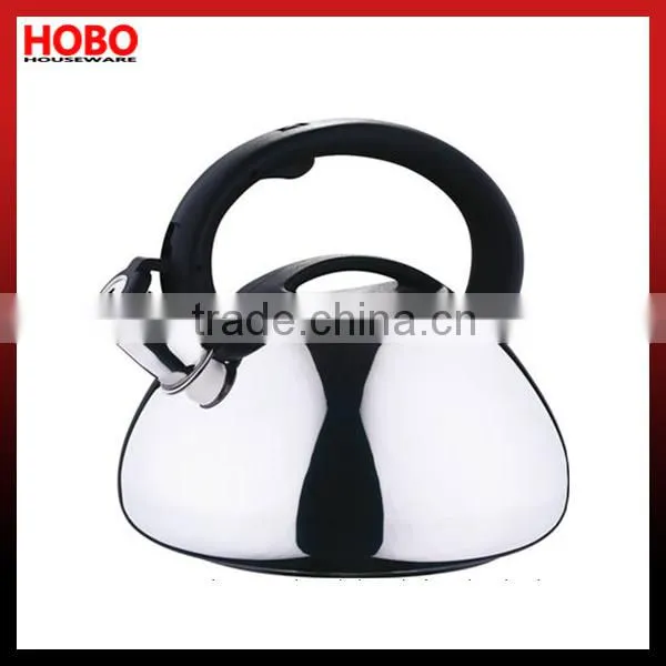 3.0L Stainless Steel 1.5mm Iron with 3 step Capsule Whistling Kettle Tea Kettle Tea Pot