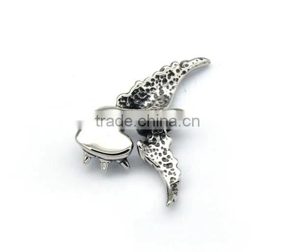 2017 new style pendant jewelry stainless steel gothic animal pendant mens fancy pendant