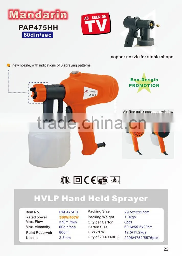 cheap price spray gun in 350W