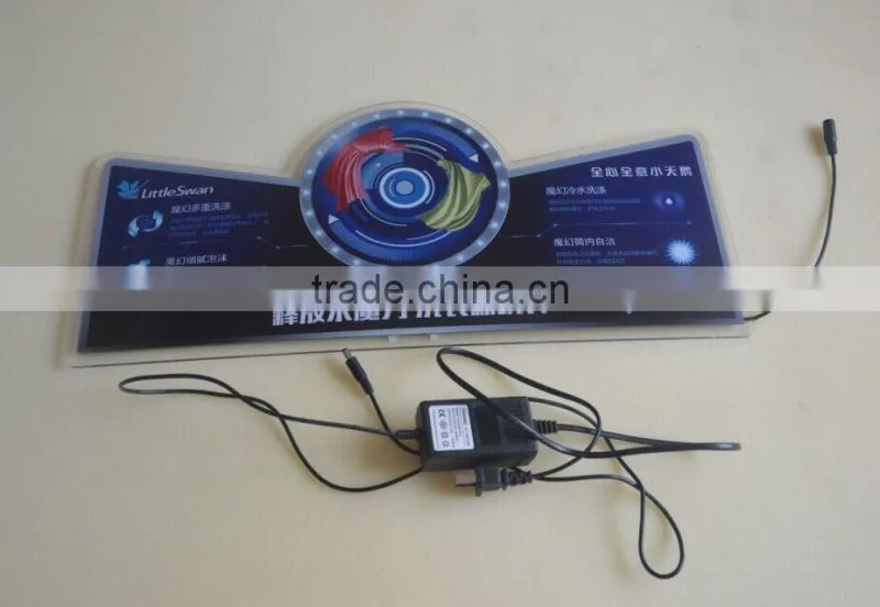 2016 New Product RGB color Programmable flashing led light box animated led sign