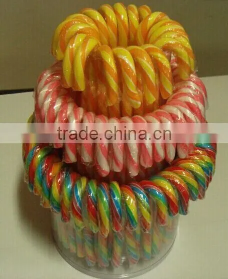 candy cane lollipop christmas decoration