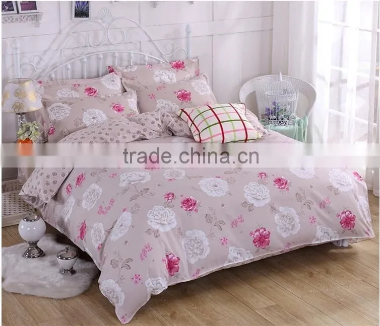 Flower printed designs 100% cotton fabric