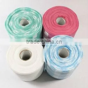 Colorful non-woven fabrics Nail Wrap Roll nail wipes nail remover