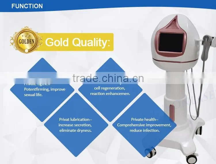 2017 Newest beauty equipment OEM ODM approved protect firming hifu vagina tighten rod machine