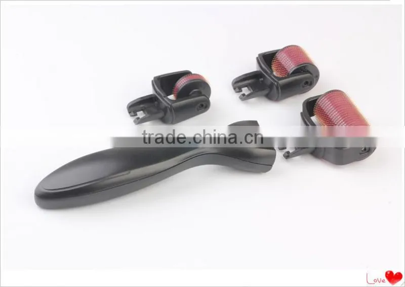 GTO brand 3 in 1 body face eye derma roller CE approved