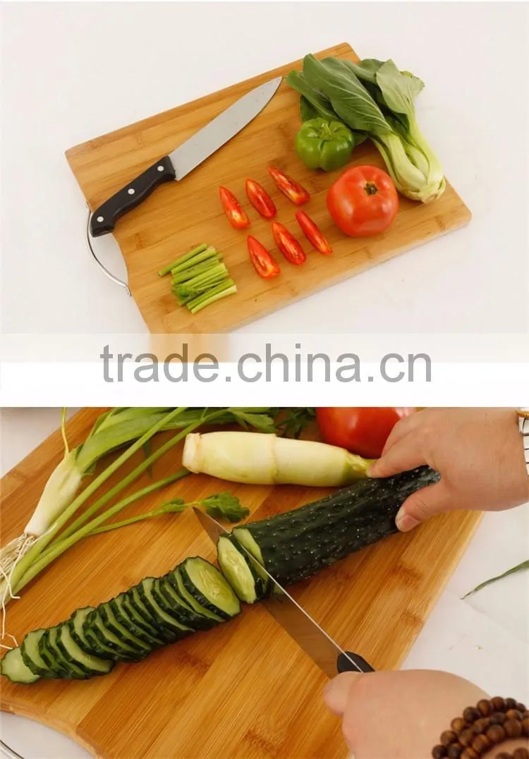Good Quality Cheap Large Best Vegetable Antibacterial Kitchen Scale Bamboo Cutting Board