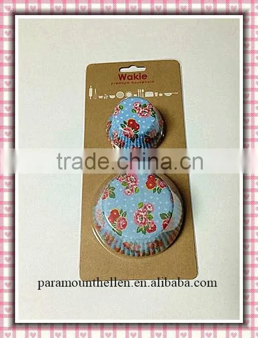 Plastic tube cup cake package for supermarket cupcake cases baking cups