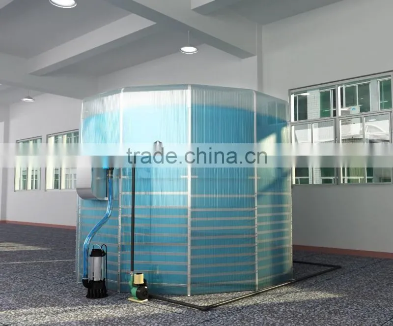 portable PUXIN pvc human waste biogas plant for wastewater treatment