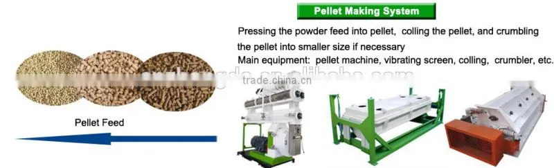 350 3-5T/H Poultry Feed Pellet Production Line /Feeding Equipment Line
