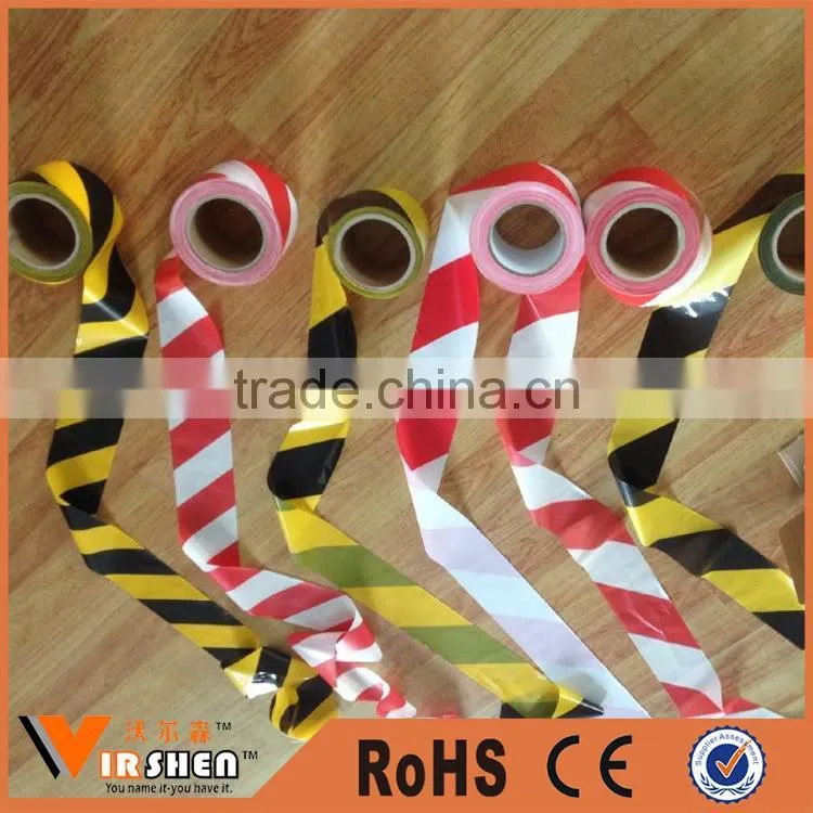 PE barrier warning tape NON detectable warning tape