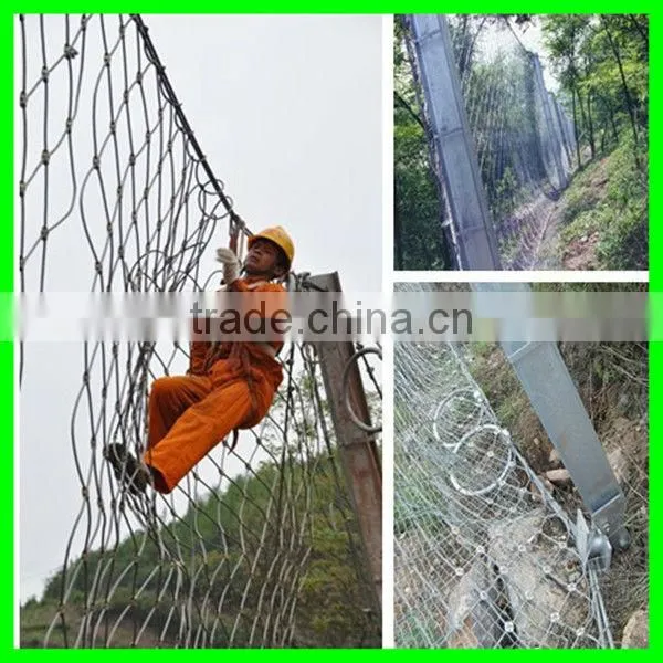 Slope protective netting (Active or Passive)