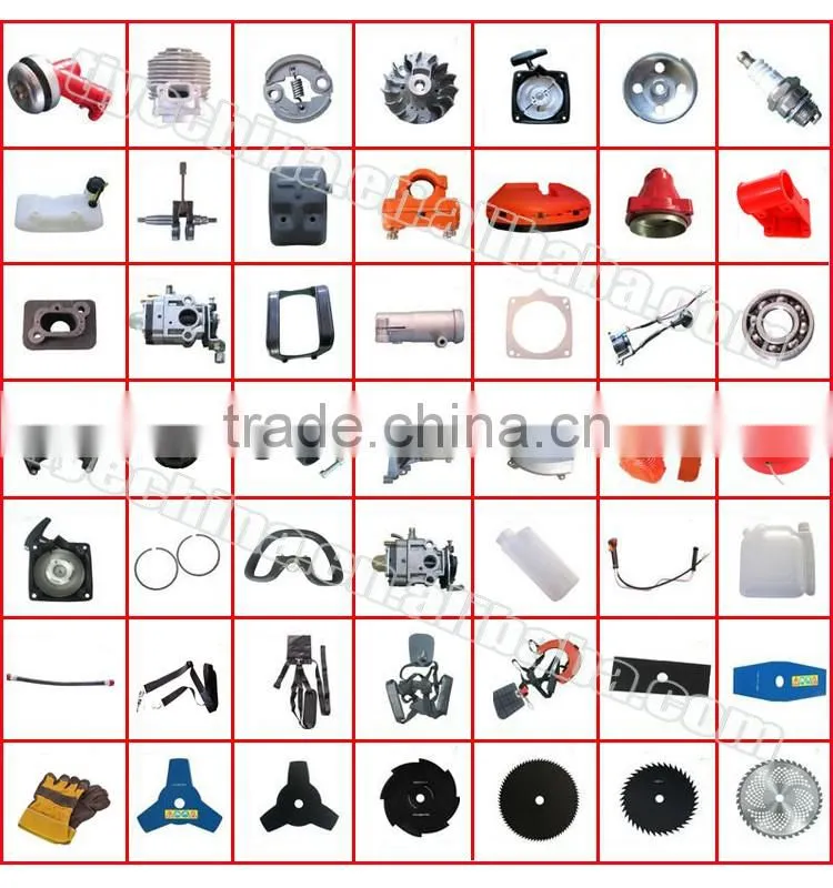 7 in 1 52cc multi-fuction 2 stroke brush cutter