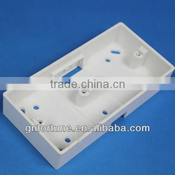 CE Certificates Fireproof Three Gangs Electrical PVC Boxes