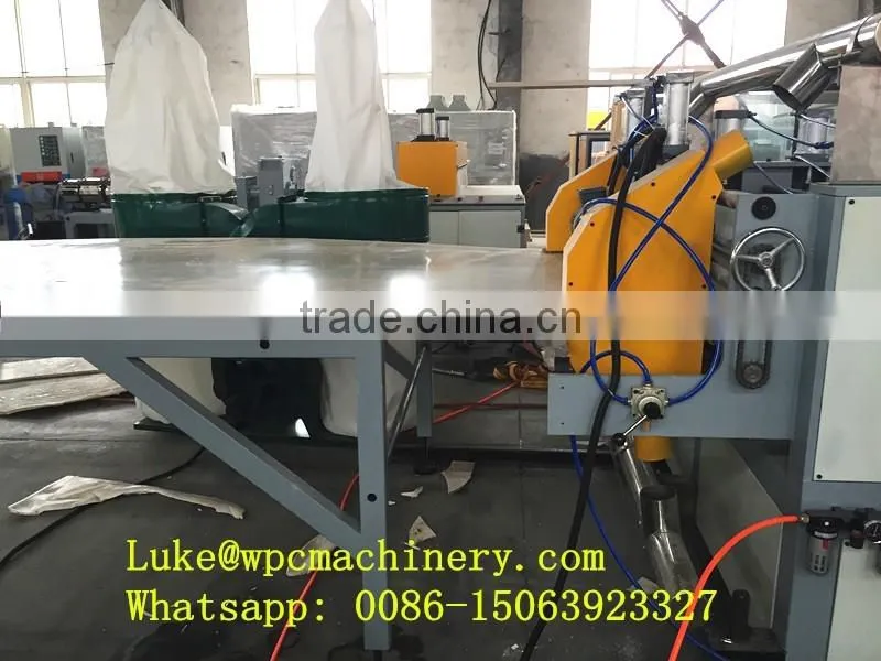Pvc foam board making machine/wpc foam board extrusion line/production line