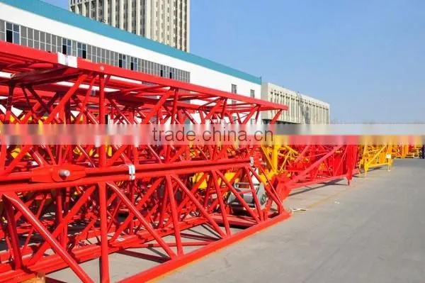 Hot sale 5 tons luffing crane with 40m jib