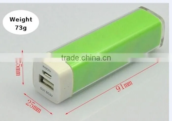 Portable 2600mah Usb Power Bank Mini Solar Charger