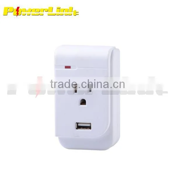 H70203 PowerLink 06-PT6878 Handy Switch Grounded White