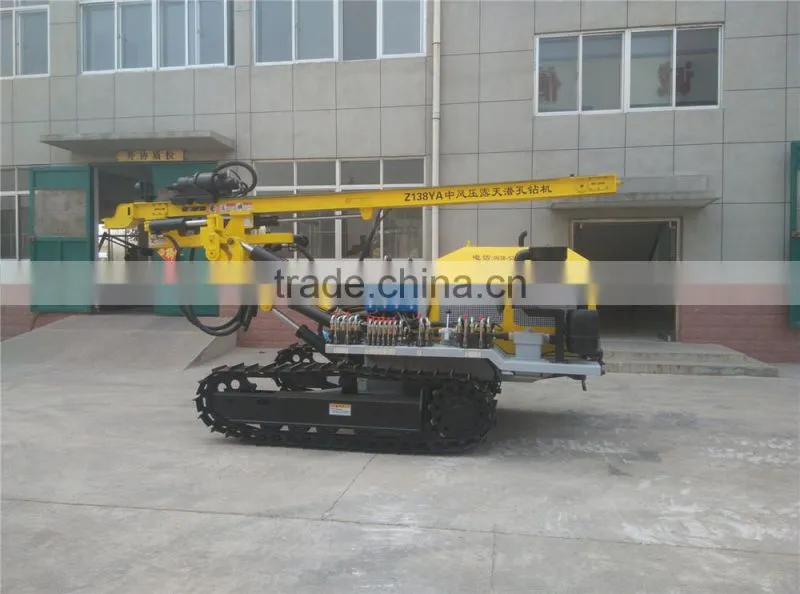hydraulic DTH and blasting hole drilling machine CTQ-Z138Y