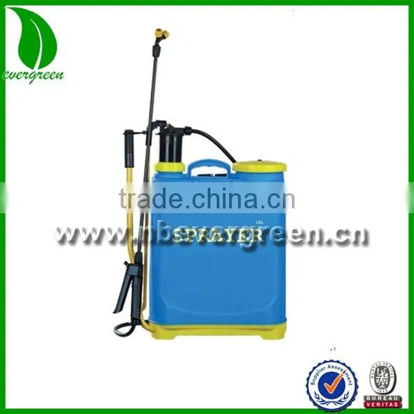 Farm insecticide sprayer 16 liters plastic hand knapsack sprayer