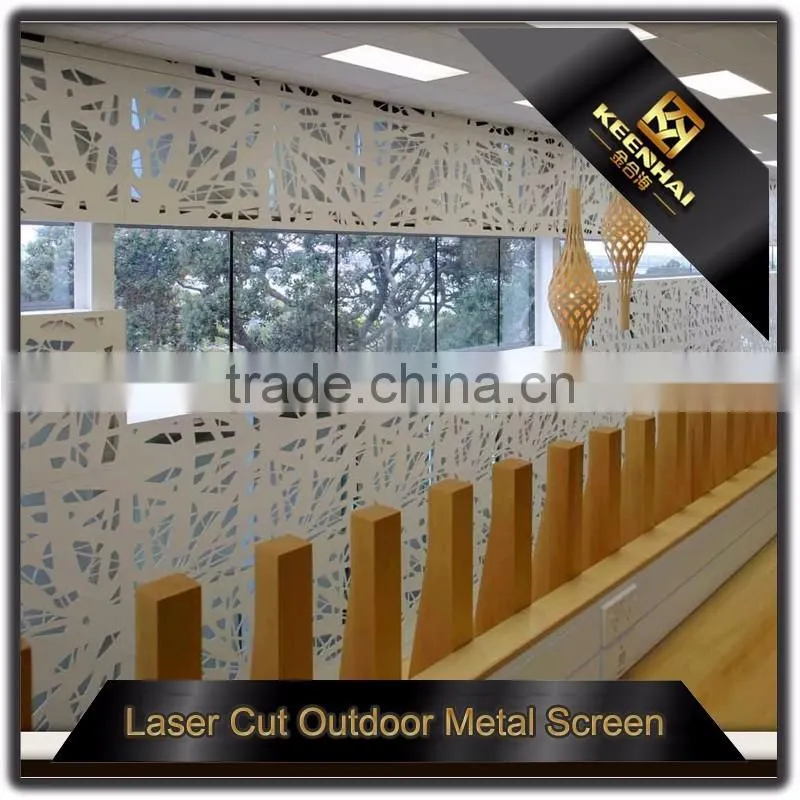 Laser Cut Aluminium Decorative Interior Perforated Metal Wall Cladding Panels