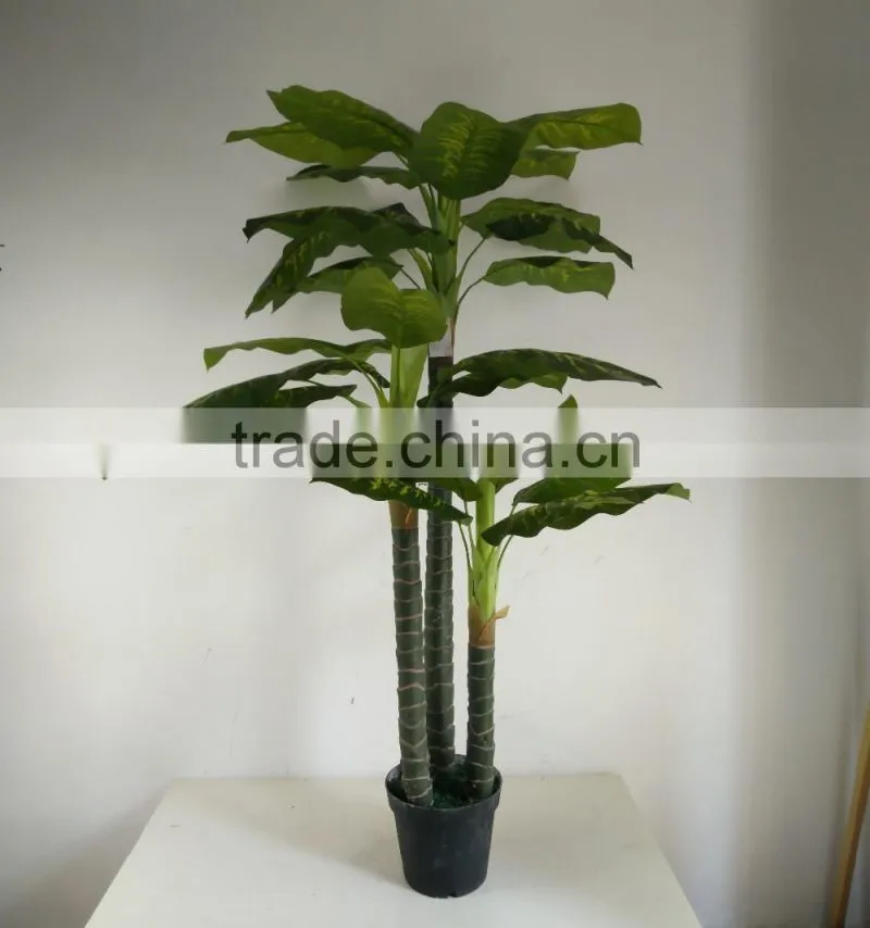 artificial dieffenbachia fake green plant