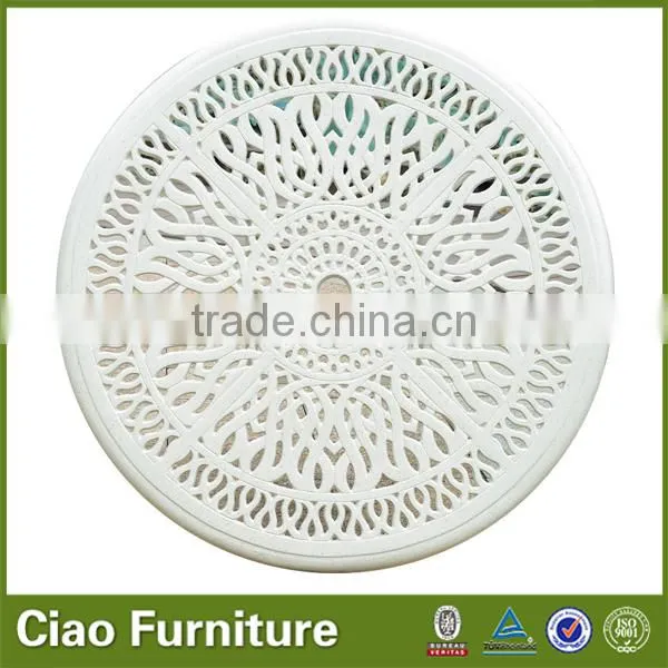 5 Pcs coffee table set outdoor aluminum garden furniture
