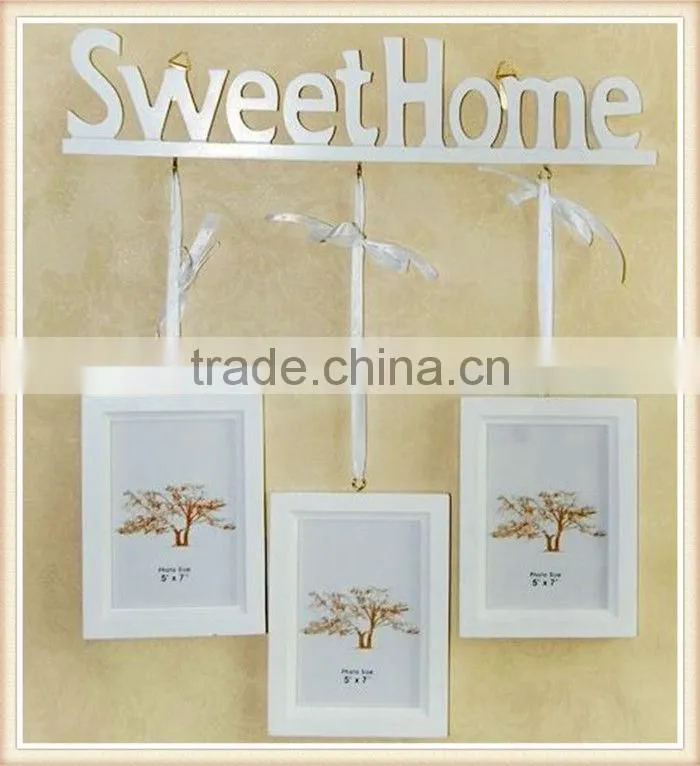 Photo Frame Creative Home Wooden home Wall decoration Sweet Home