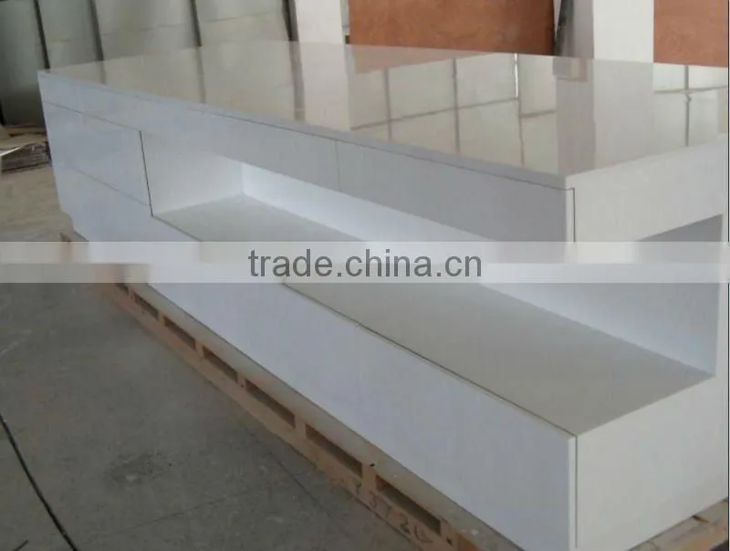 Top quality Hi Macs acrylic solid surface kitchen worktop