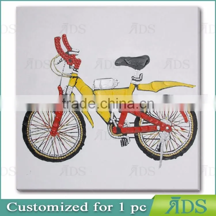Pop Wall Decor Bike Painting