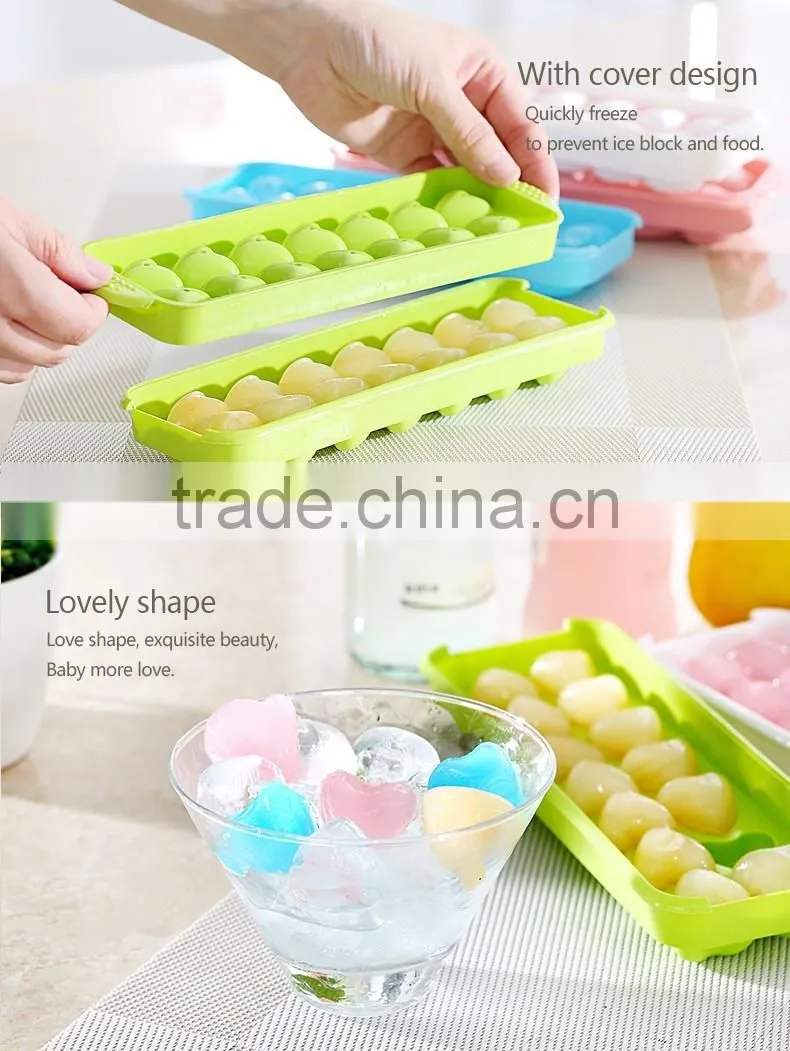 Plastic ice cube molds, Plastic freeze ice cube molds, Plastic frozen ice cube trays
