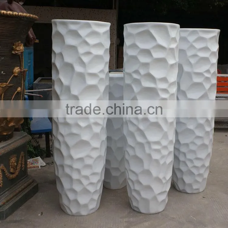 Modern garden pots