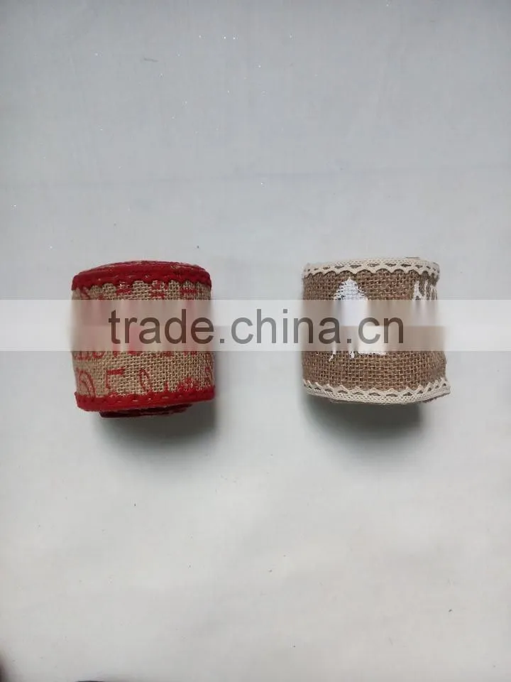 Custom decorative direction ribbon For Garment