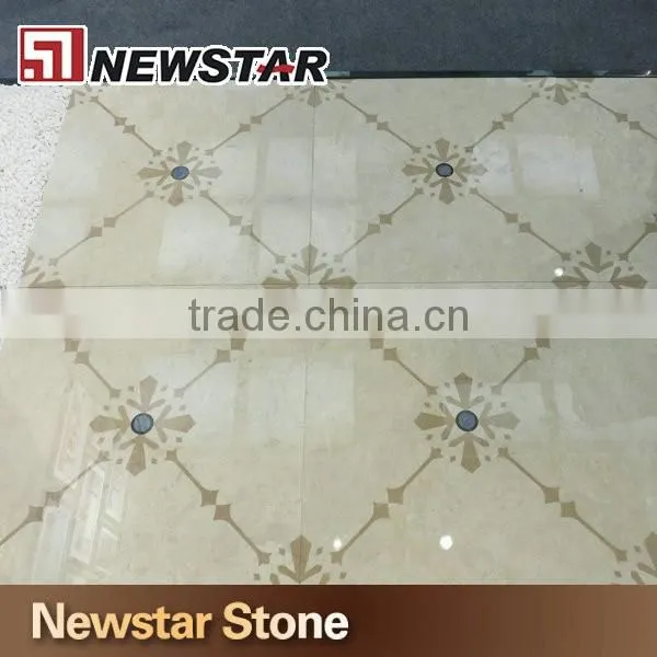 Nerwstar natural marble waterjet mosaic pattern