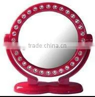 Round Table Cosmetic Mirror with two sides