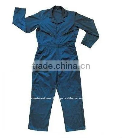 100% Cotton Blue Men Coverall