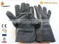Cow Split Leather Safety Glove