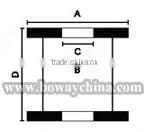 Paper Saddle flat stitching cheap electrical Matel book binding wire