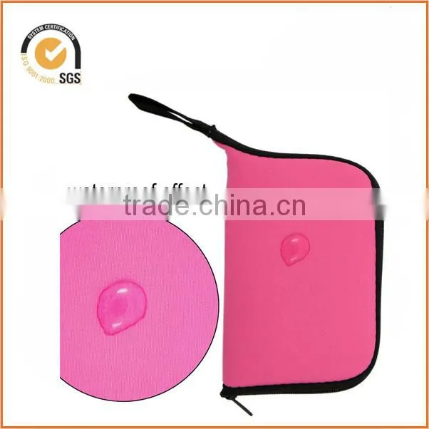 Hot Pink Color A3 Neoprene Soft Magic laptop mouse bags Multi-functional Digital Bag Waterproof Speed Mouse Pad