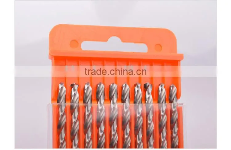 High speed steel fully ground twist drill bit