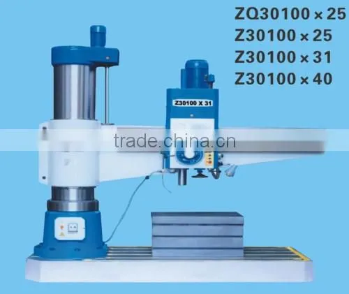Radial Drilling Machine for full range, dia 25 32 40 50 63 80 100mm