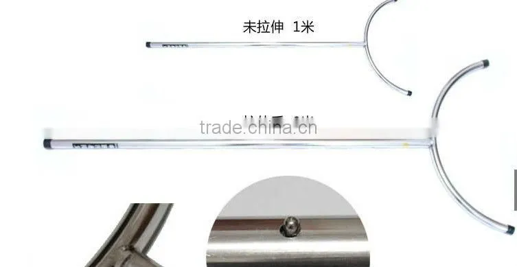 Hard strength Policep public security stainless steel fork