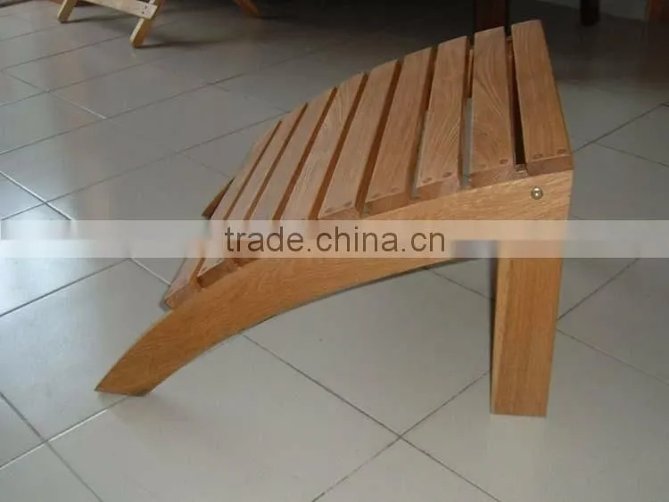 qing dao furniture modern outdoor furniture wood folding chair
