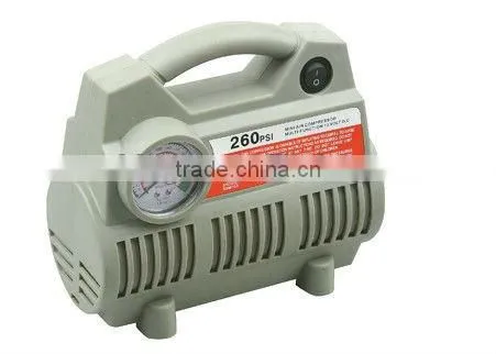 Car Tire Emergency Repair Tool DC 12V 260PSI Portable Micro Car Air Compressor Pump