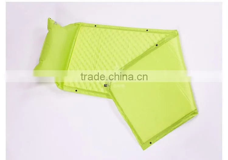 Camouflage Can Be Spliced Self Inflating Cushion Air Mattress Camping Mat With Pillow For Single