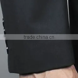 Men's Black 2-button Suit
