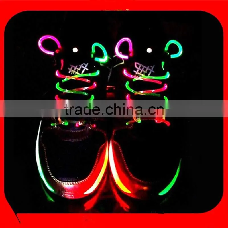 HFR-YSL-01 2O16 crazy led shoelaces light with battery
