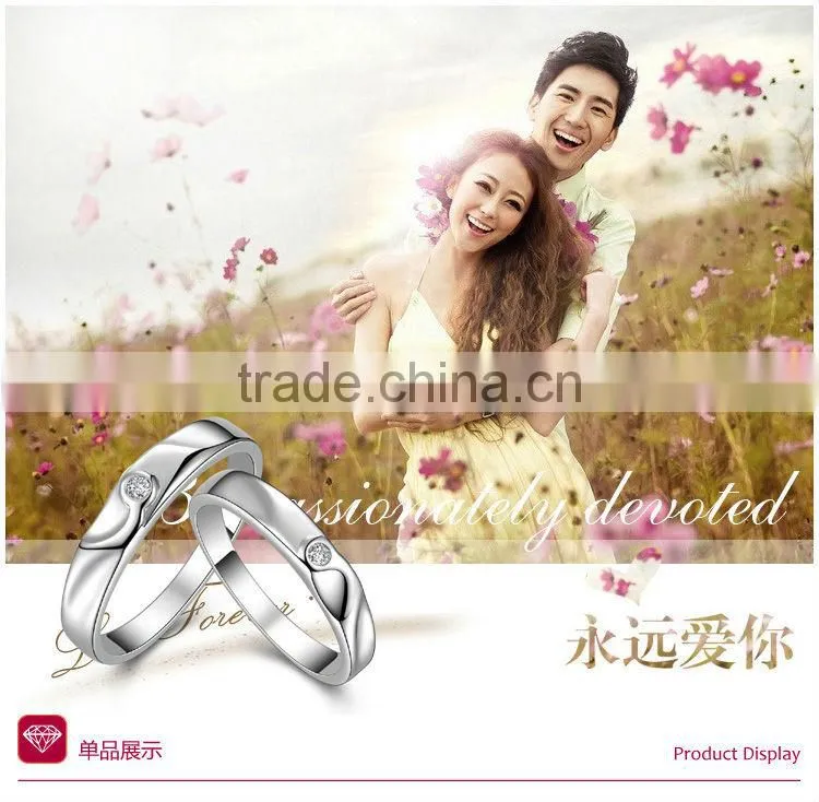 Couple Ring Manufacturer,925 Sun Silver Ring